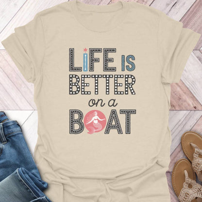 Boat Life Mermaid T-Shirt