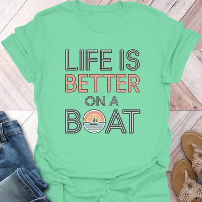 Boat Life Sailing T-Shirt