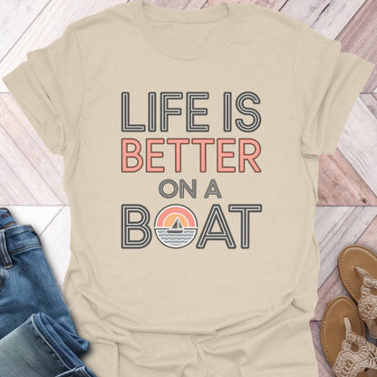 Boat Life Sailing T-Shirt