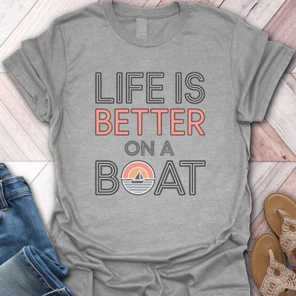 Boat Life Sailing T-Shirt