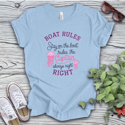 Boat Rules Jellyfish T-Shirt