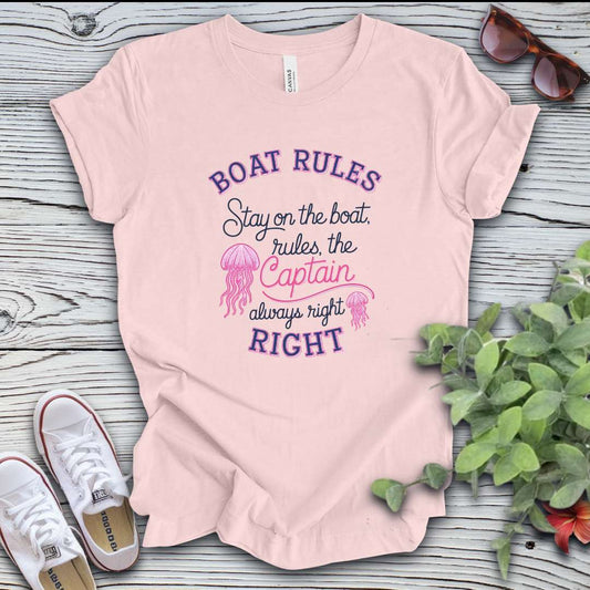 Boat Rules Jellyfish T-Shirt