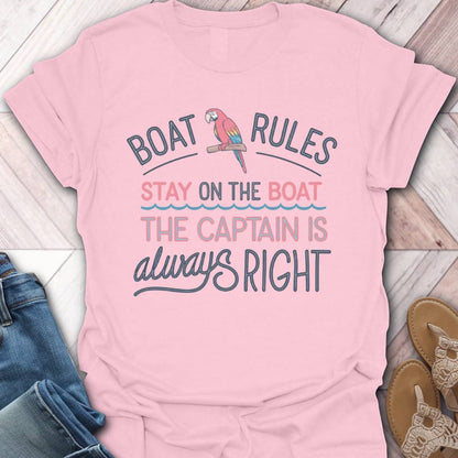 Boat Rules Waves T-Shirt