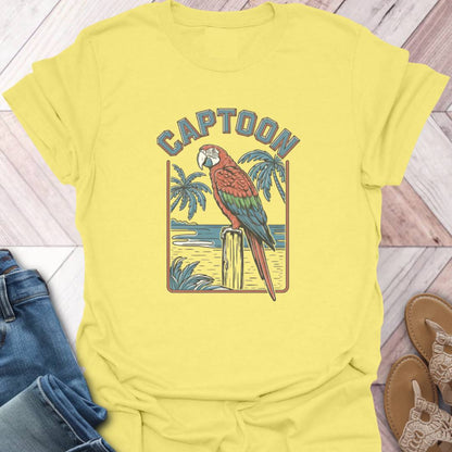 Parrot Captoon T-Shirt