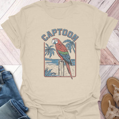 Parrot Captoon T-Shirt