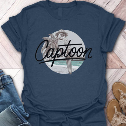 Cool Blue Captoon T-Shirt