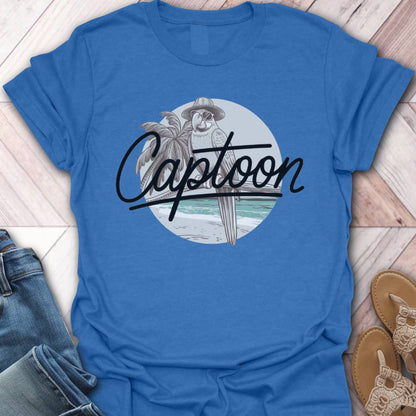 Cool Blue Captoon T-Shirt