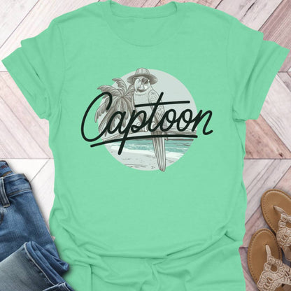 Cool Blue Captoon T-Shirt