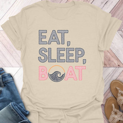 Boat Time Waves T-Shirt