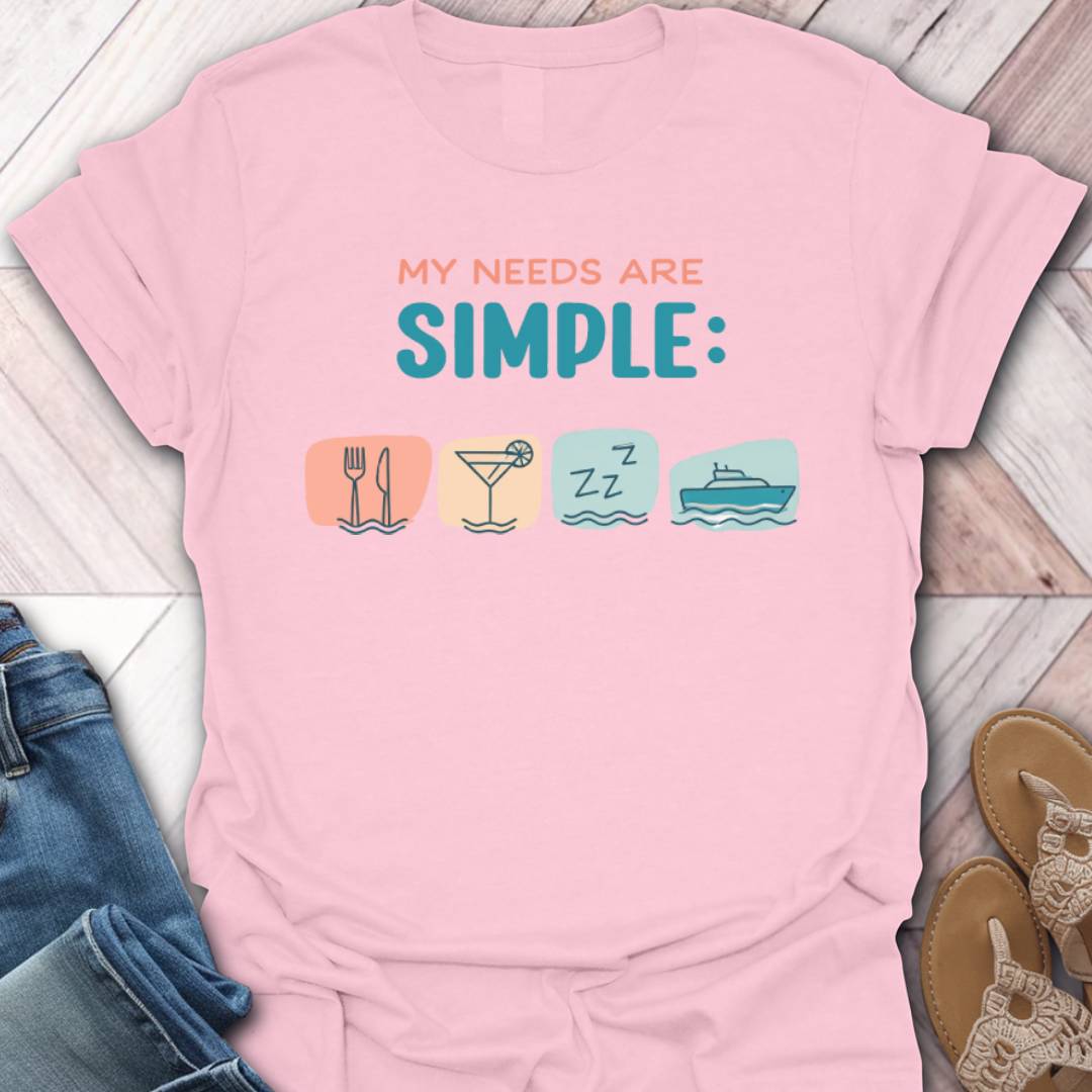Simple Boating Needs T-Shirt