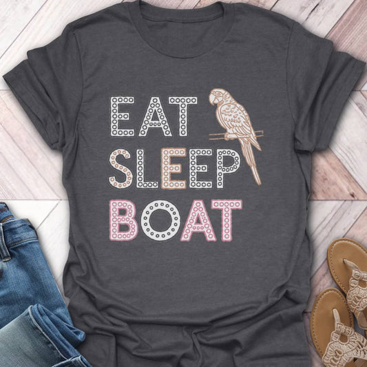 Boat Time Parrot T-Shirt