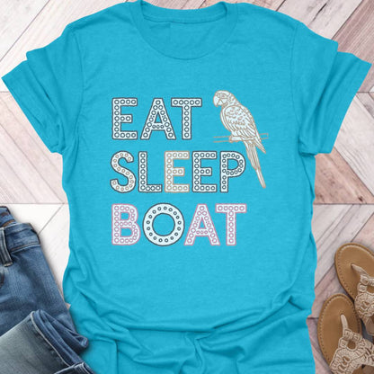 Boat Time Parrot T-Shirt