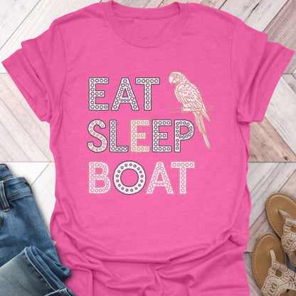 Boat Time Parrot T-Shirt