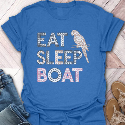 Boat Time Parrot T-Shirt