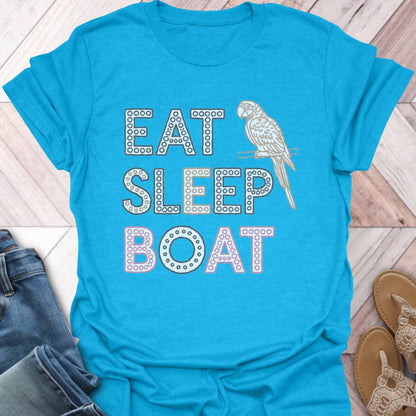 Boat Time Parrot T-Shirt