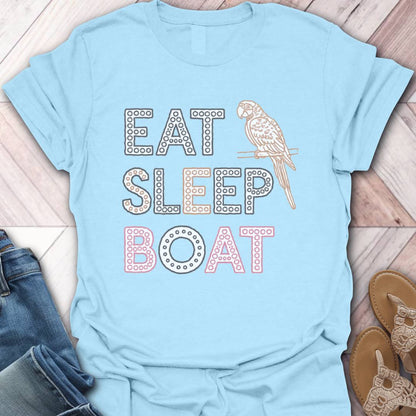 Boat Time Parrot T-Shirt
