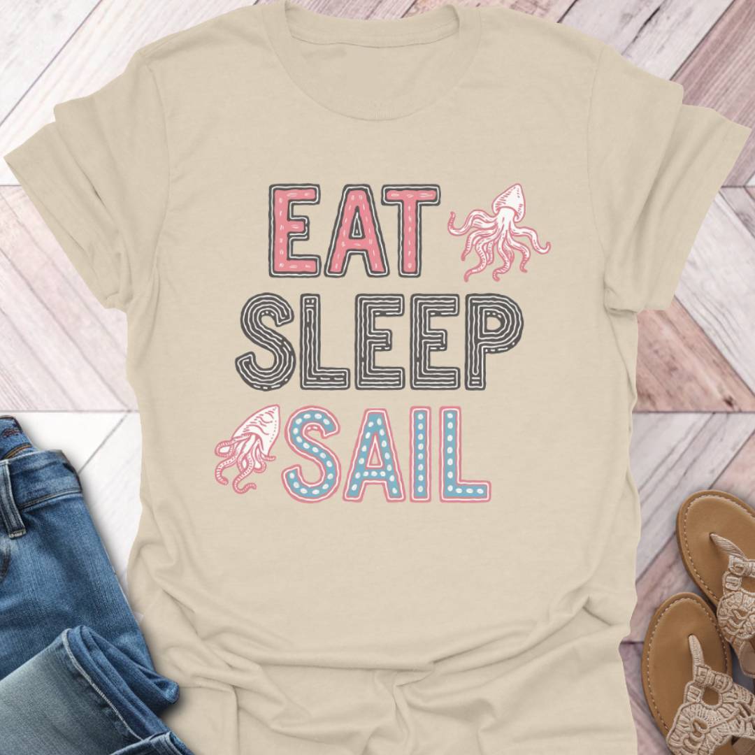 Sail Time Kraken T-Shirt