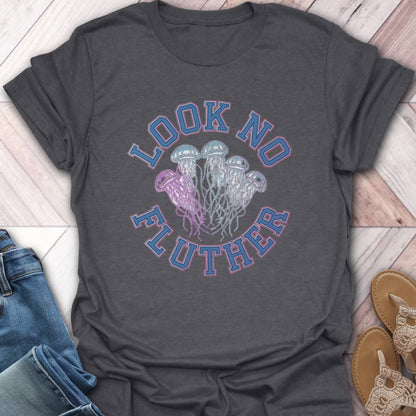 Look no Fluther Block T-Shirt
