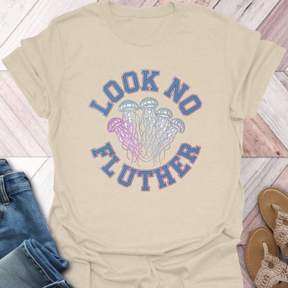 Look no Fluther Block T-Shirt