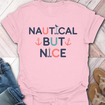 Nautical But Nice Modern T-Shirt