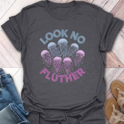 Look no Fluther Retro T-Shirt
