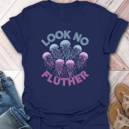 Look no Fluther Retro T-Shirt