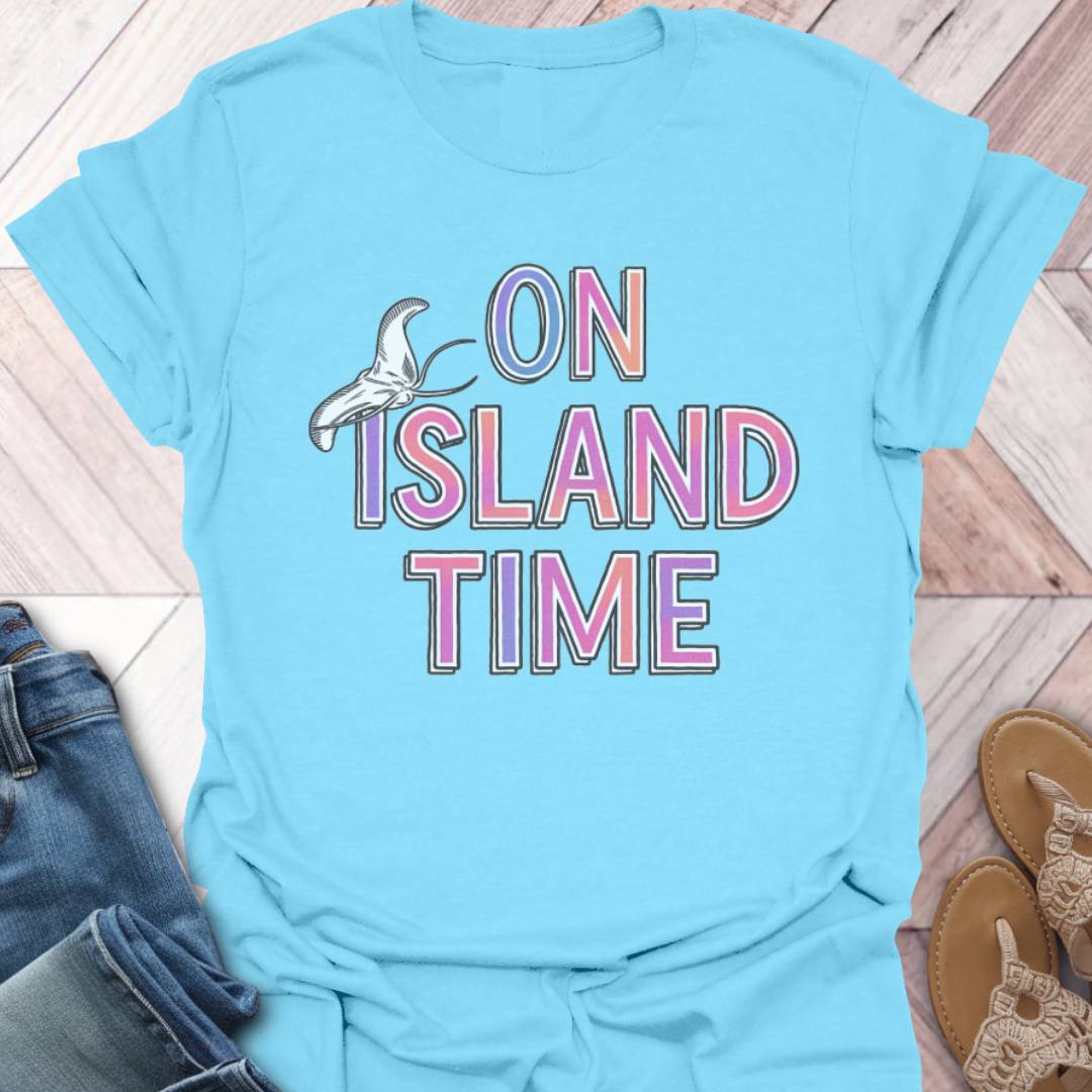 On Island Time Sting Ray T-Shirt