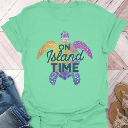 On Island Time Turtle T-Shirt
