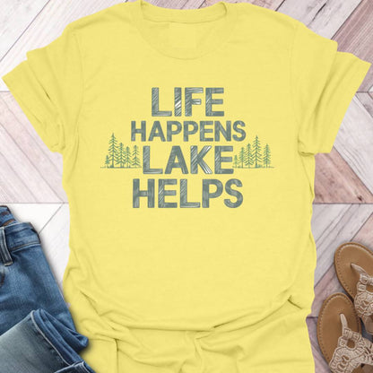 Lake Helps Bold T-Shirt
