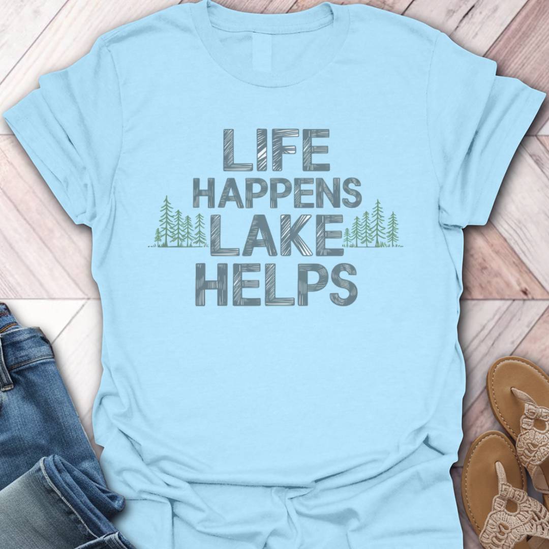 Lake Helps Bold T-Shirt