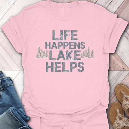 Lake Helps Bold T-Shirt