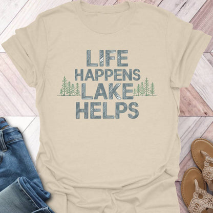 Lake Helps Bold T-Shirt