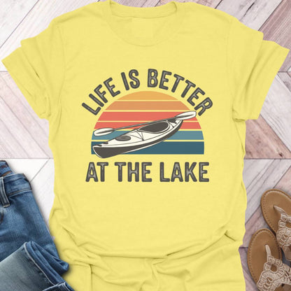 Lake Life Kayak T-Shirt