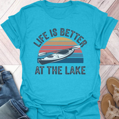 Lake Life Kayak T-Shirt