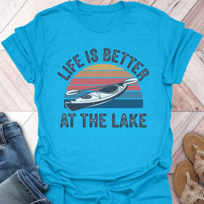 Lake Life Kayak T-Shirt