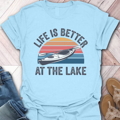 Lake Life Kayak T-Shirt