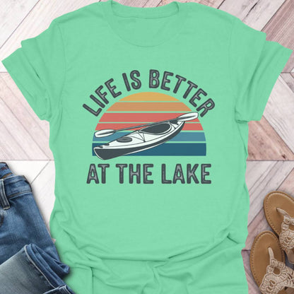 Lake Life Kayak T-Shirt