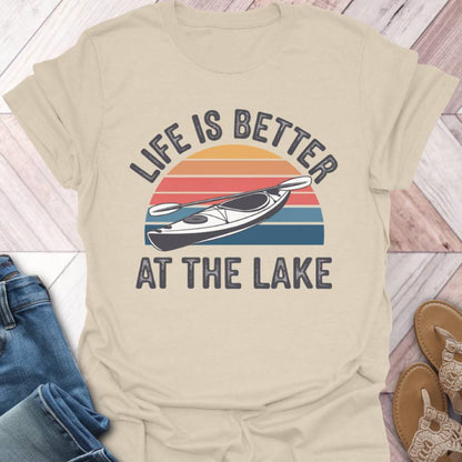 Lake Life Kayak T-Shirt