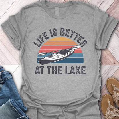 Lake Life Kayak T-Shirt