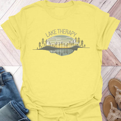 Lake Therapy Reflection T-Shirt