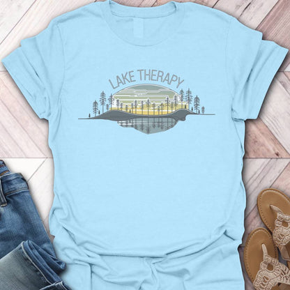 Lake Therapy Reflection T-Shirt