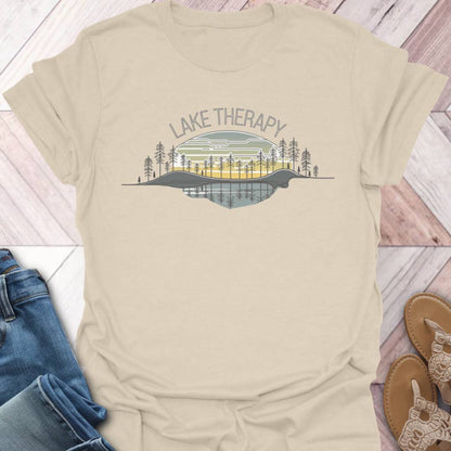 Lake Therapy Reflection T-Shirt