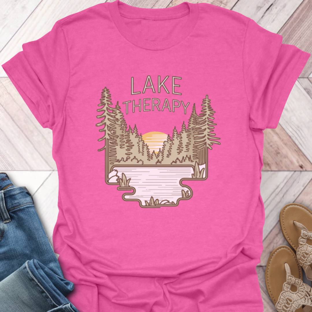 Lake Therapy Retro T-Shirt