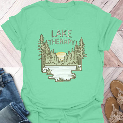 Lake Therapy Retro T-Shirt