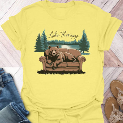 Lake Therapy Bear T-Shirt