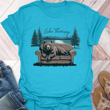 Lake Therapy Bear T-Shirt