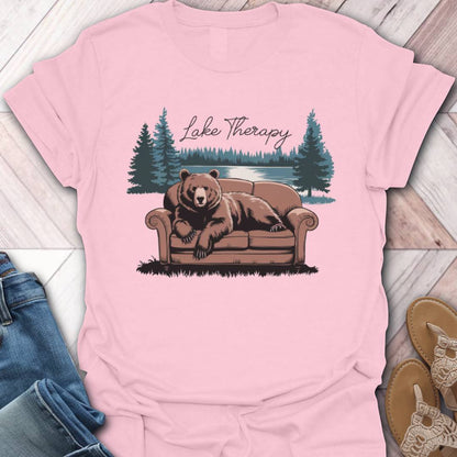 Lake Therapy Bear T-Shirt