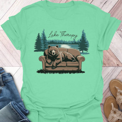 Lake Therapy Bear T-Shirt
