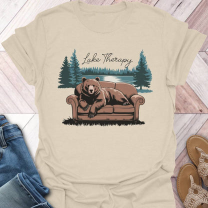 Lake Therapy Bear T-Shirt