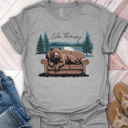 Lake Therapy Bear T-Shirt
